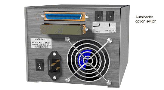 [REAR VIEW OF AUTOLOADER]
